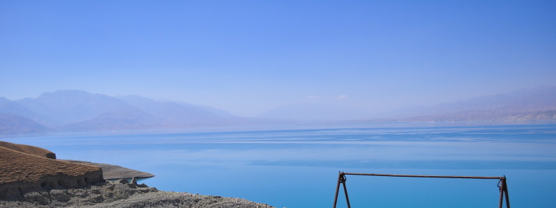 Lacul Toktogul din Kyrgysztan